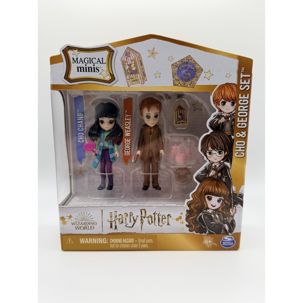 Magical Minis Harry Potter Wizarding World - Cho Chang‎ & George Weasley Playset